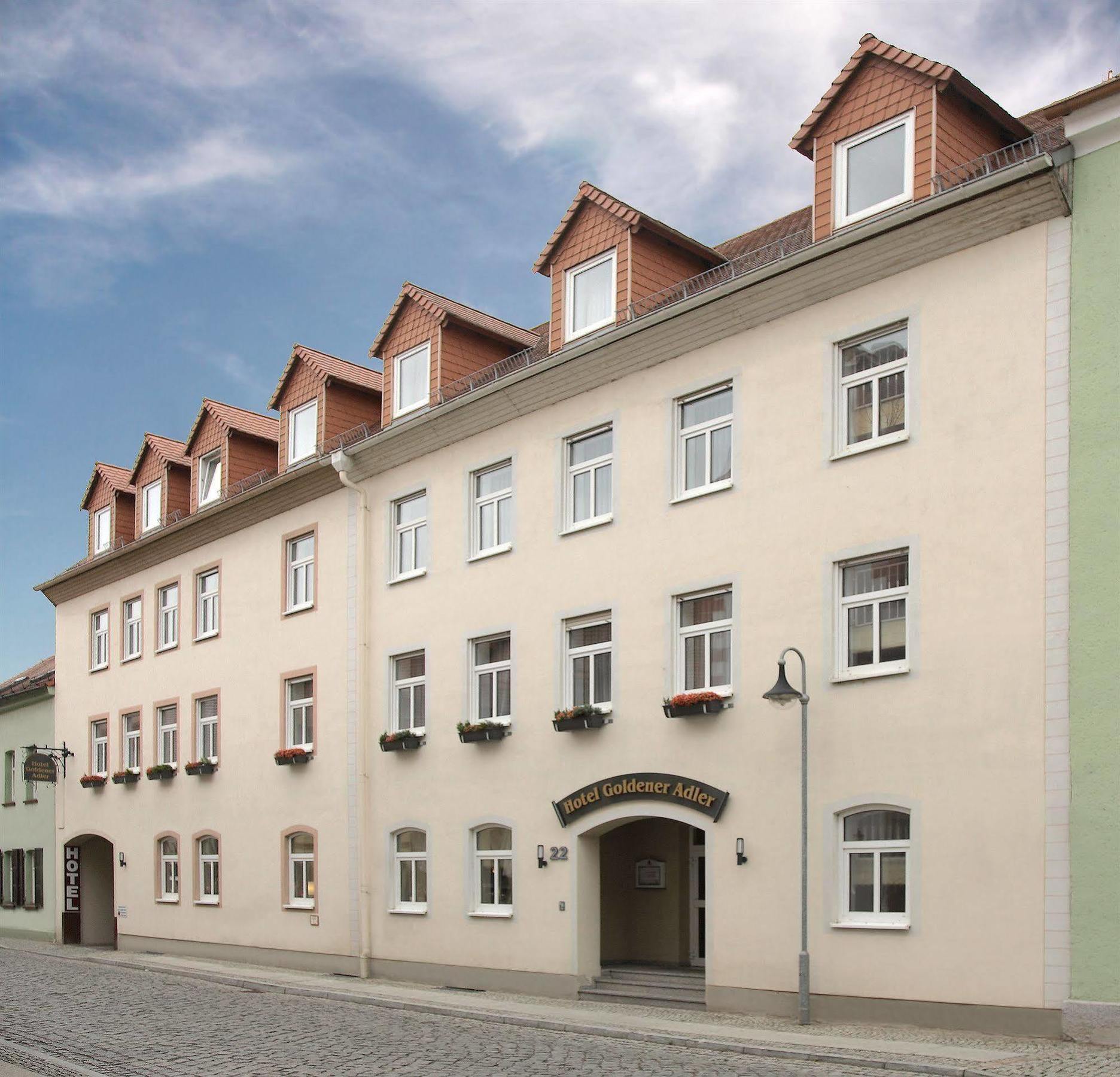 Adler-Hotel Delitzsch Eksteriør billede
